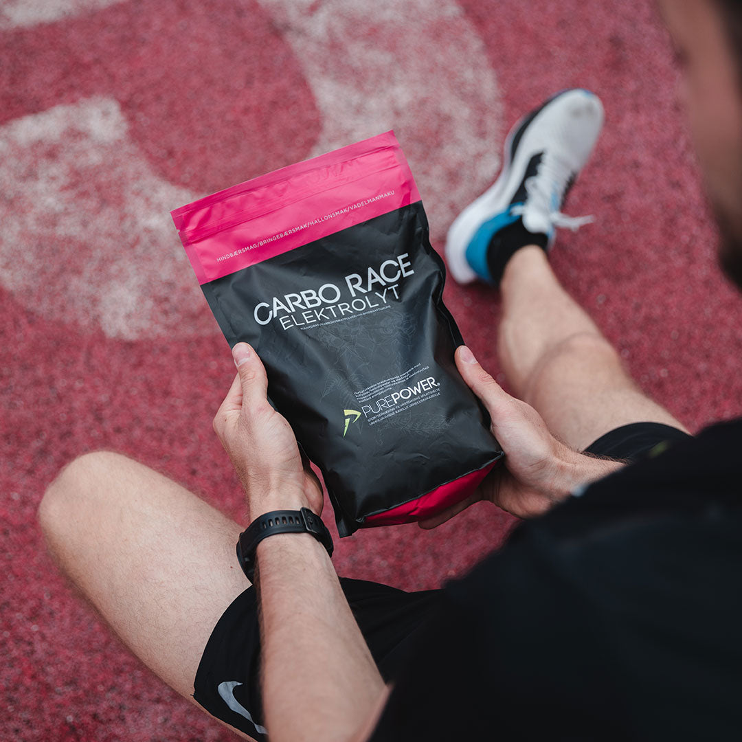 Carbo Race Elektrolyt Bringebær 1 kg