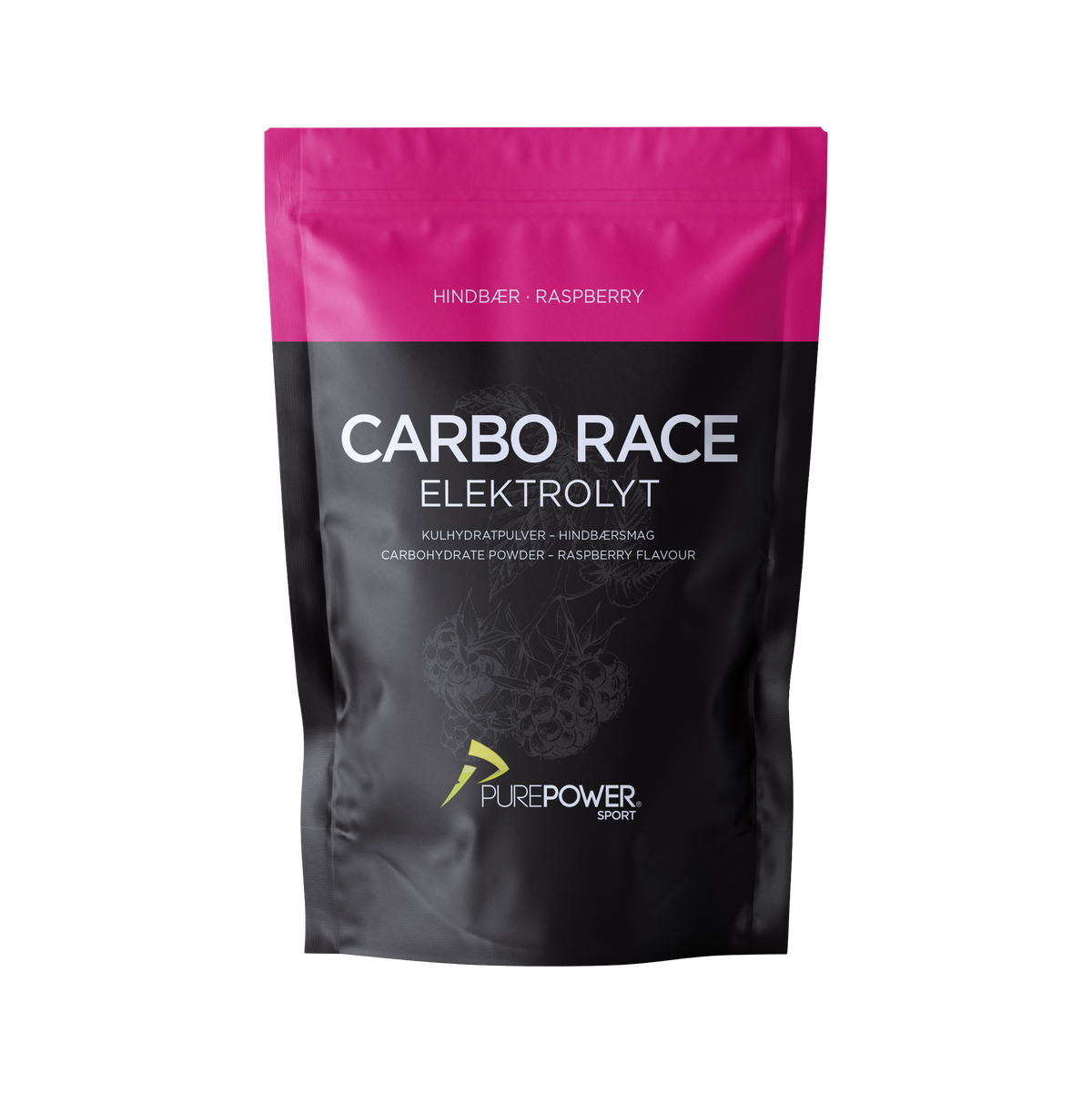 Carbo Race Elektrolyt Bringebær 1 kg