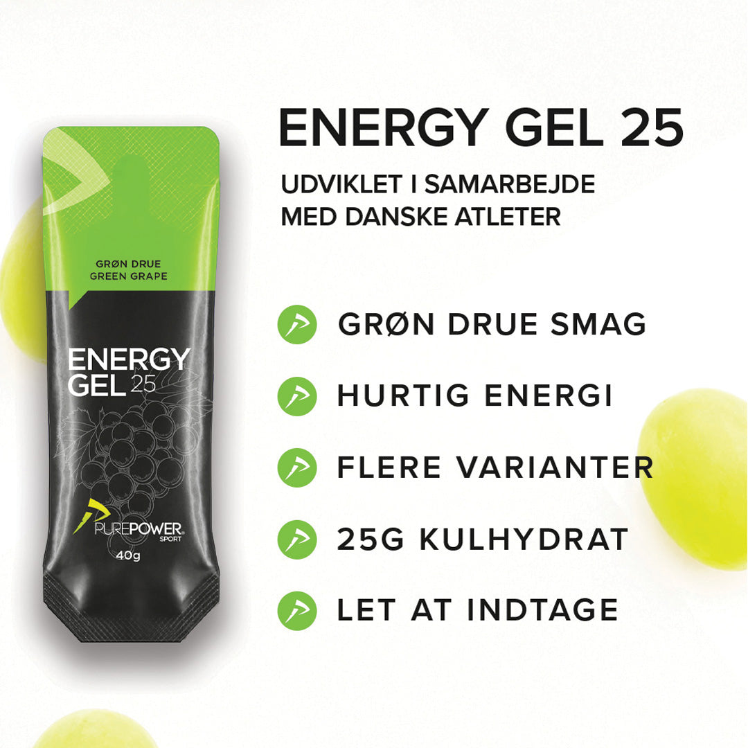 Energy Gel Grøn Drue