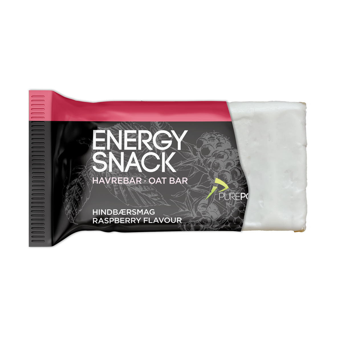 Energy Snack Bringebær 60 g
