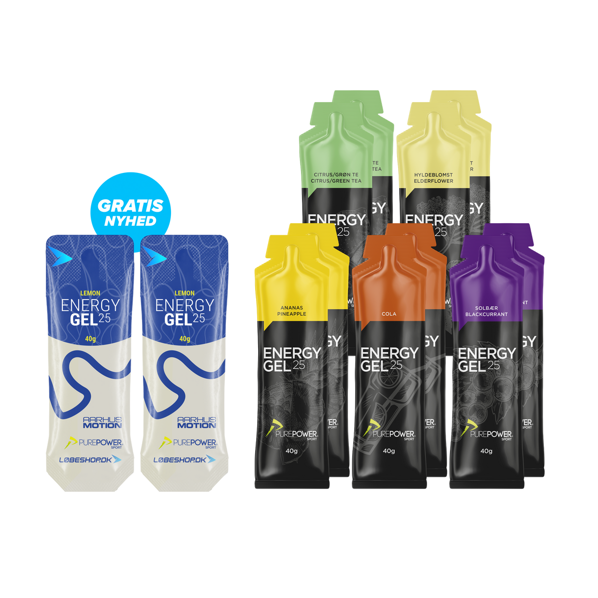Energy Gels mix pack