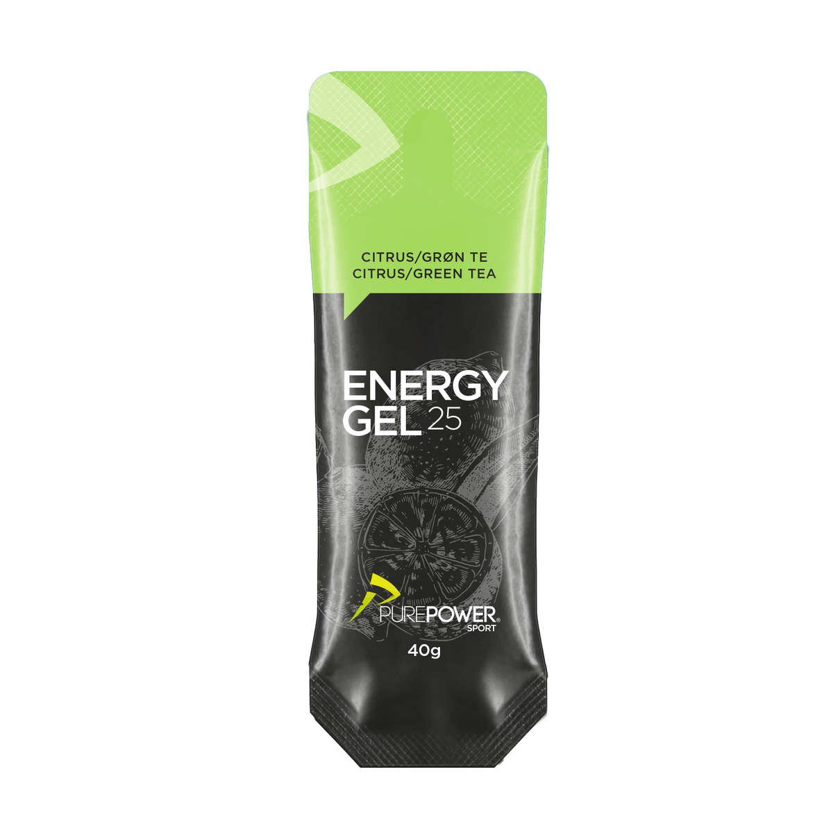 Energy Gel Sitron-/Grønn Te 40 g