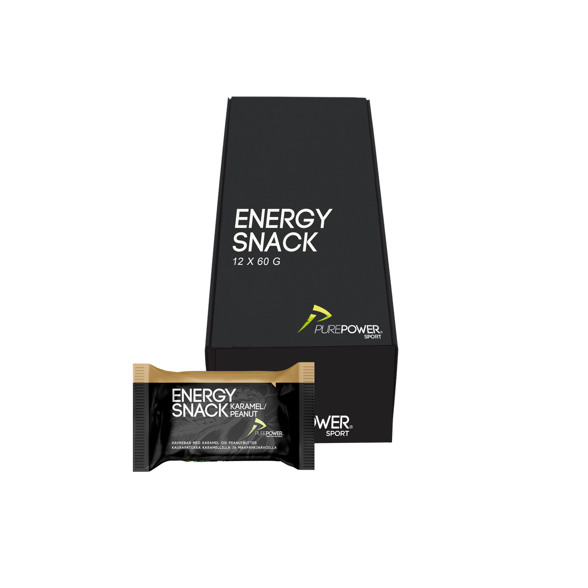 Energy Snack Karamell Peanut 12x50 g