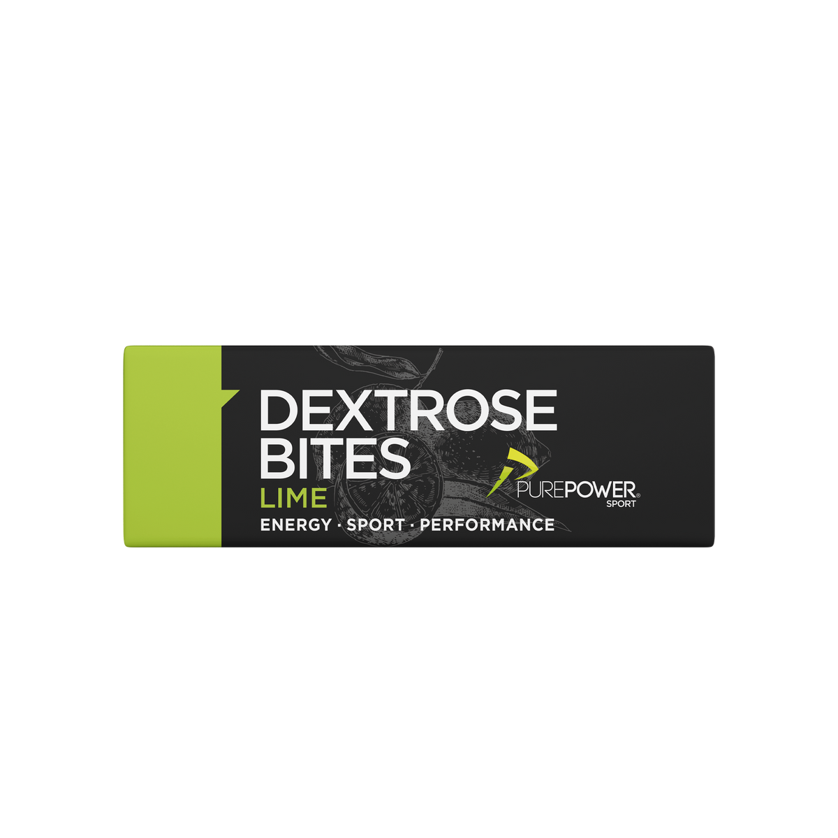 Dextrose Bites Lime 12 x 14 stk.