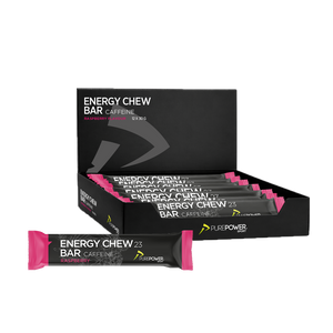 Energy Chew Bar Koffein Hindbær 30 g