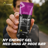 Energy Gel Koffein Røde Bær 40 g