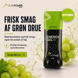 Energy Gel Grøn Drue 12 x 40g