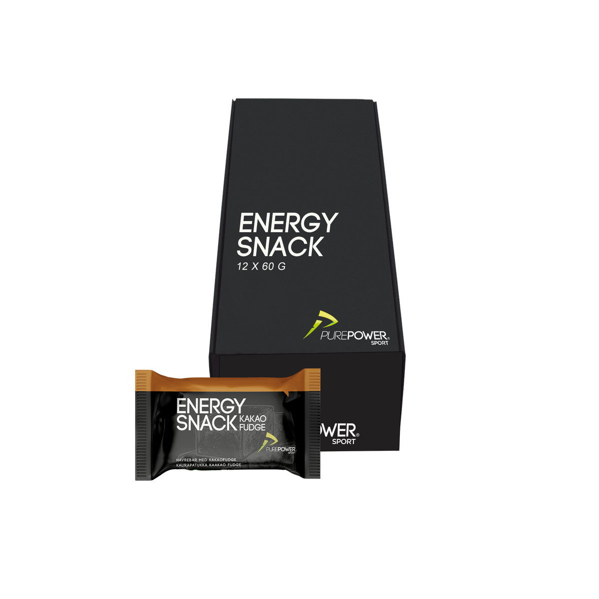 Energy Snack Kakao Fudge 12x60 g